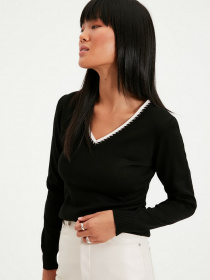 Джемпер Trendyol модель TWOAW22KZ0541/Siyah Фото