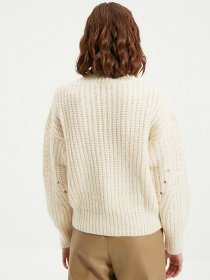 Джемпер Trendyol модель TWOAW22KZ0674/Ekru Джемпер Trendyol модель TWOAW22KZ0674/Ekru Фото