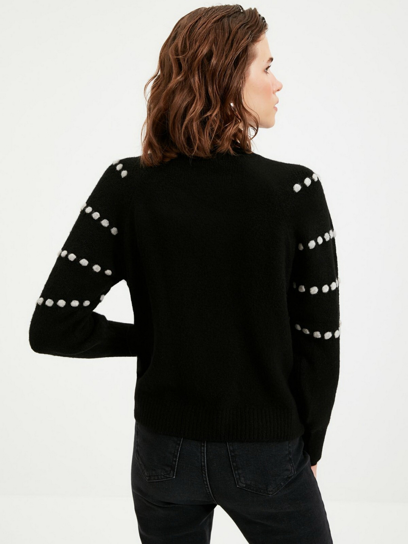 Джемпер Trendyol модель TWOAW22KZ0707/Siyah Фото