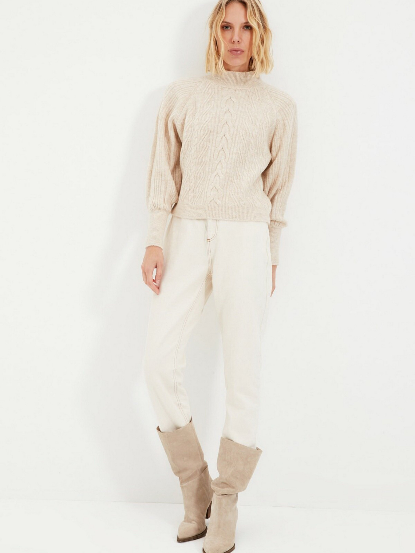 Джемпер Trendyol модель TWOAW22KZ0711/Tas Фото