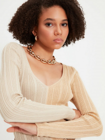 Джемпер Trendyol модель TWOAW22KZ0719/Ekru Фото