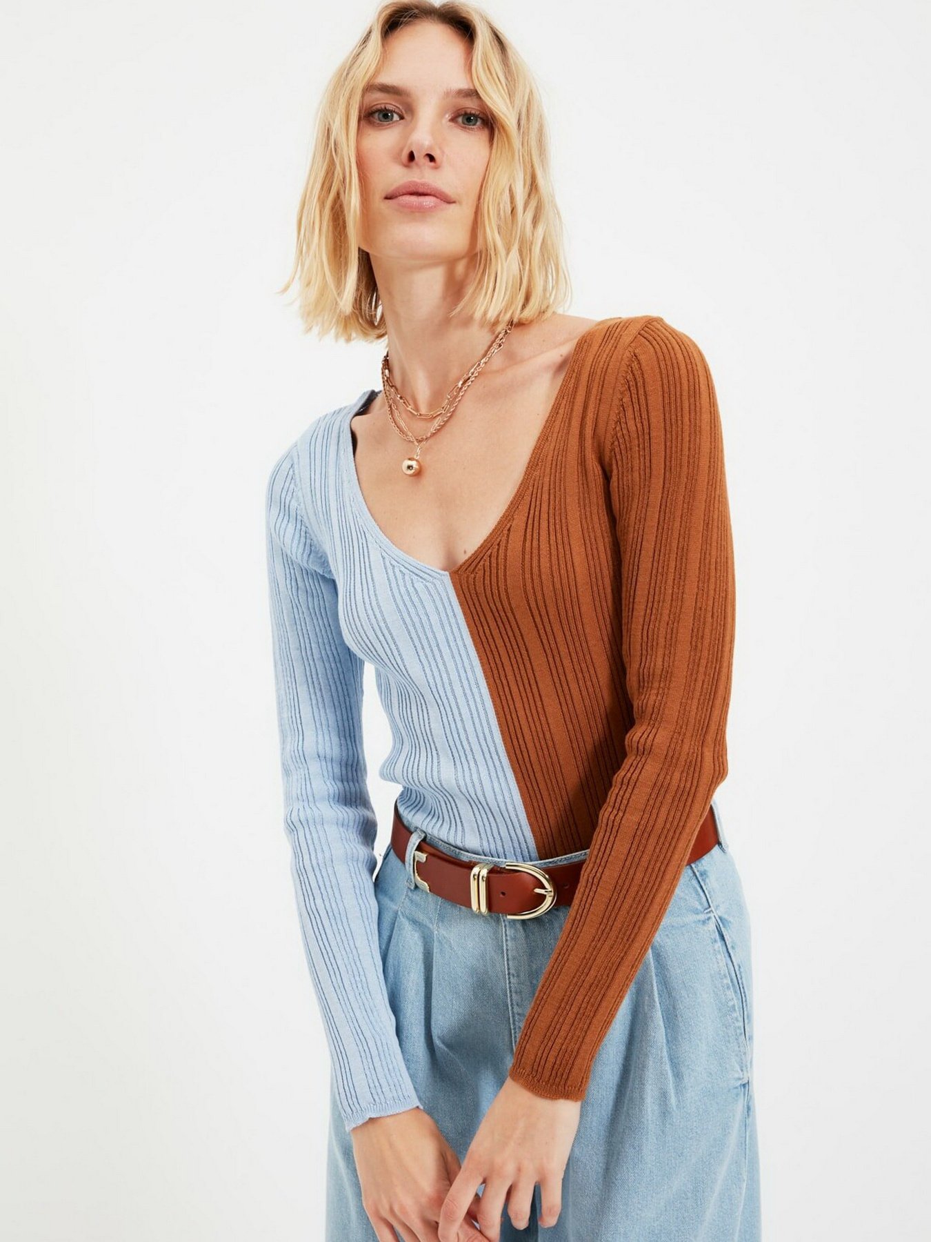 Джемпер Trendyol модель TWOAW22KZ0719/Mavi Фото