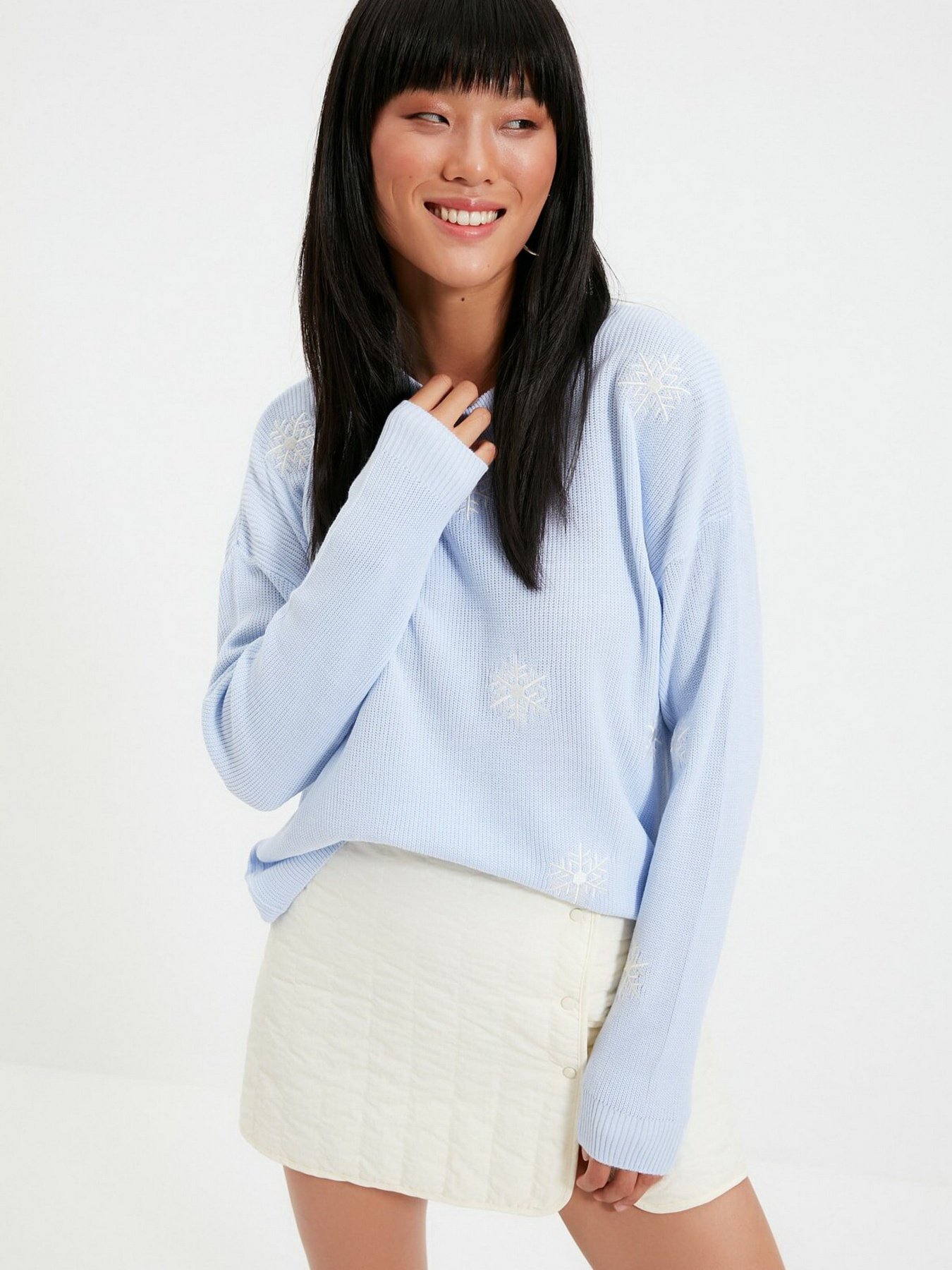 Джемпер Trendyol модель TWOAW22KZ0736/Mavi Фото