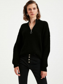 Джемпер Trendyol модель TWOAW22KZ0756/Siyah Фото