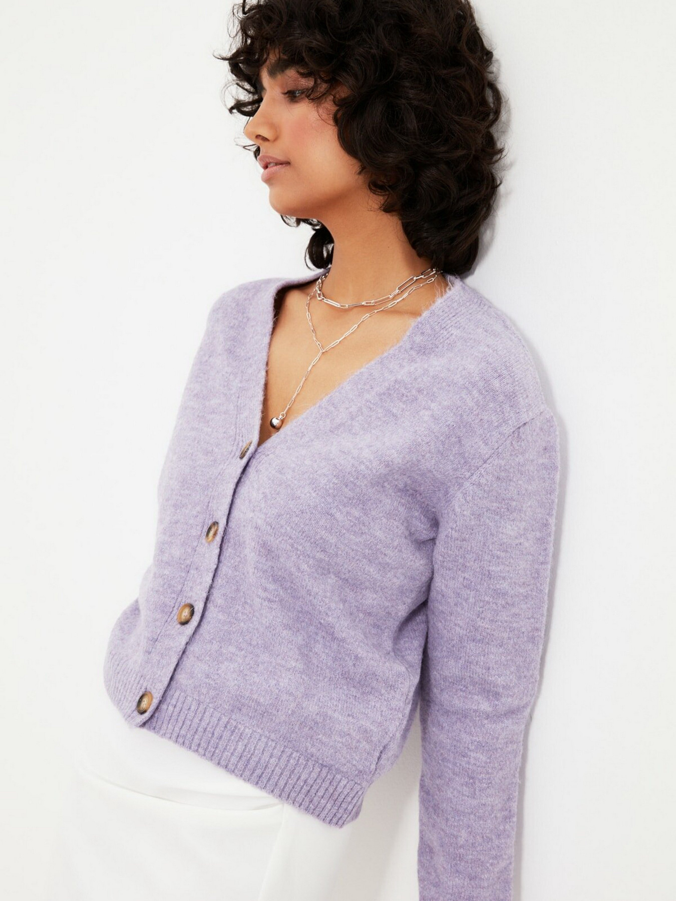 Кардиган Trendyol модель TWOAW22KZ0779/Lila Фото
