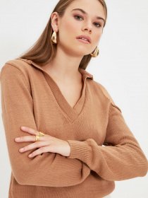 Джемпер Trendyol модель TWOAW22KZ0783/Camel Фото