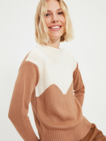 Джемпер Trendyol модель TWOAW22KZ0876/Camel Фото