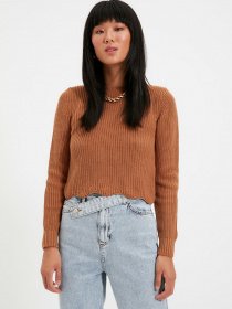 Джемпер Trendyol модель TWOAW22KZ0882/Camel Фото