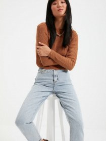 Джемпер Trendyol модель TWOAW22KZ0882/Camel Фото
