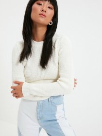 Джемпер Trendyol модель TWOAW22KZ0882/Ekru Фото