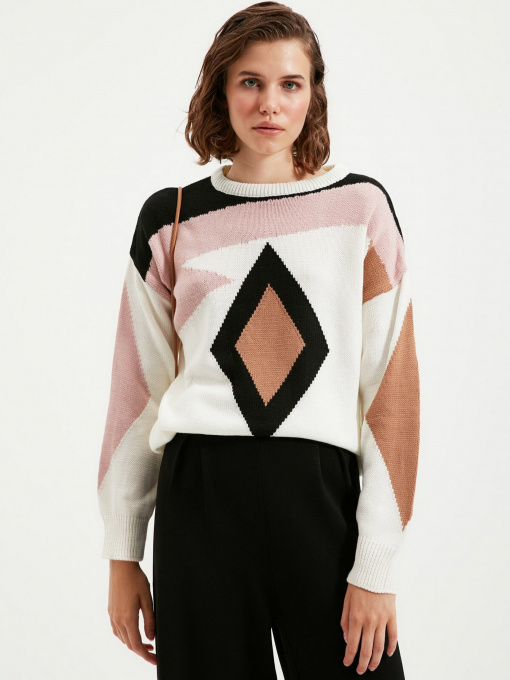 Джемпер Trendyol модель TWOAW22KZ0884/Ekru Фото