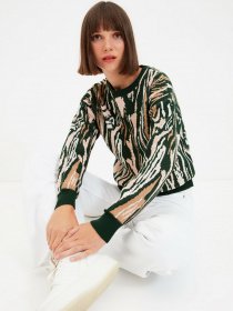 Джемпер Trendyol модель TWOAW22KZ0909/Zumrut Yesili Фото