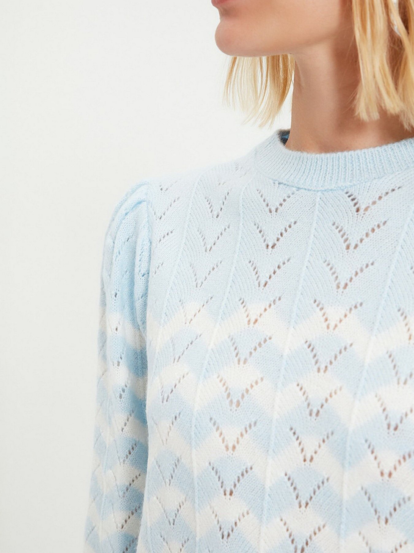 Джемпер Trendyol модель TWOAW22KZ0914/Acik Mavi Фото