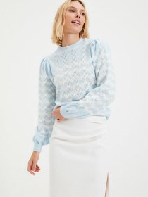 Джемпер Trendyol модель TWOAW22KZ0914/Acik Mavi Фото