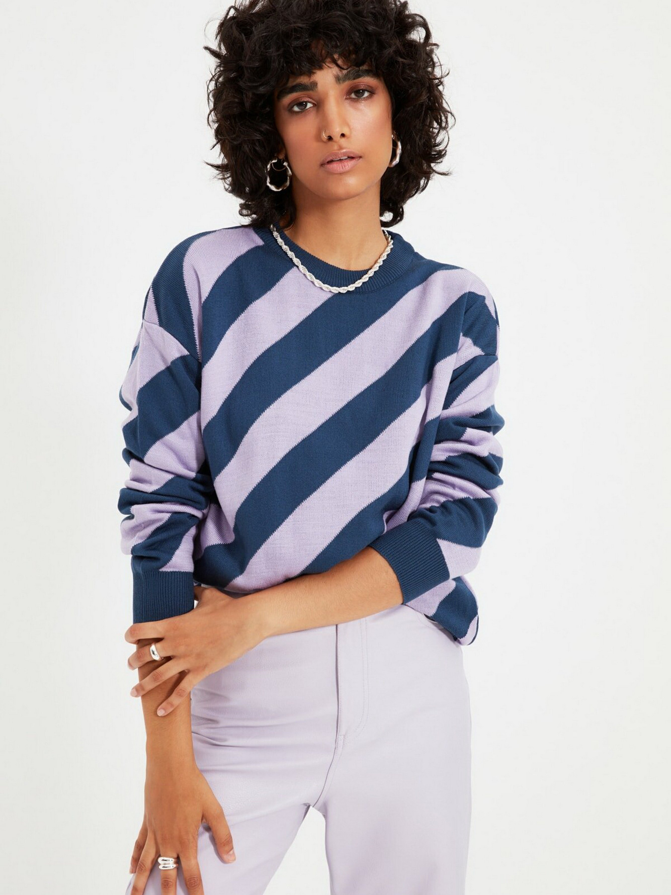 Джемпер Trendyol модель TWOAW22KZ0922/Indigo Фото