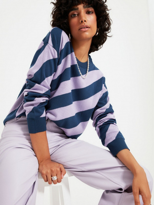 Джемпер Trendyol модель TWOAW22KZ0922/Indigo Фото