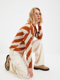 Джемпер Trendyol модель TWOAW22KZ0922/Taba Фото