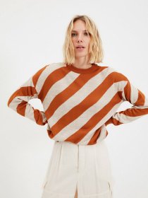 Джемпер Trendyol модель TWOAW22KZ0922/Taba Фото