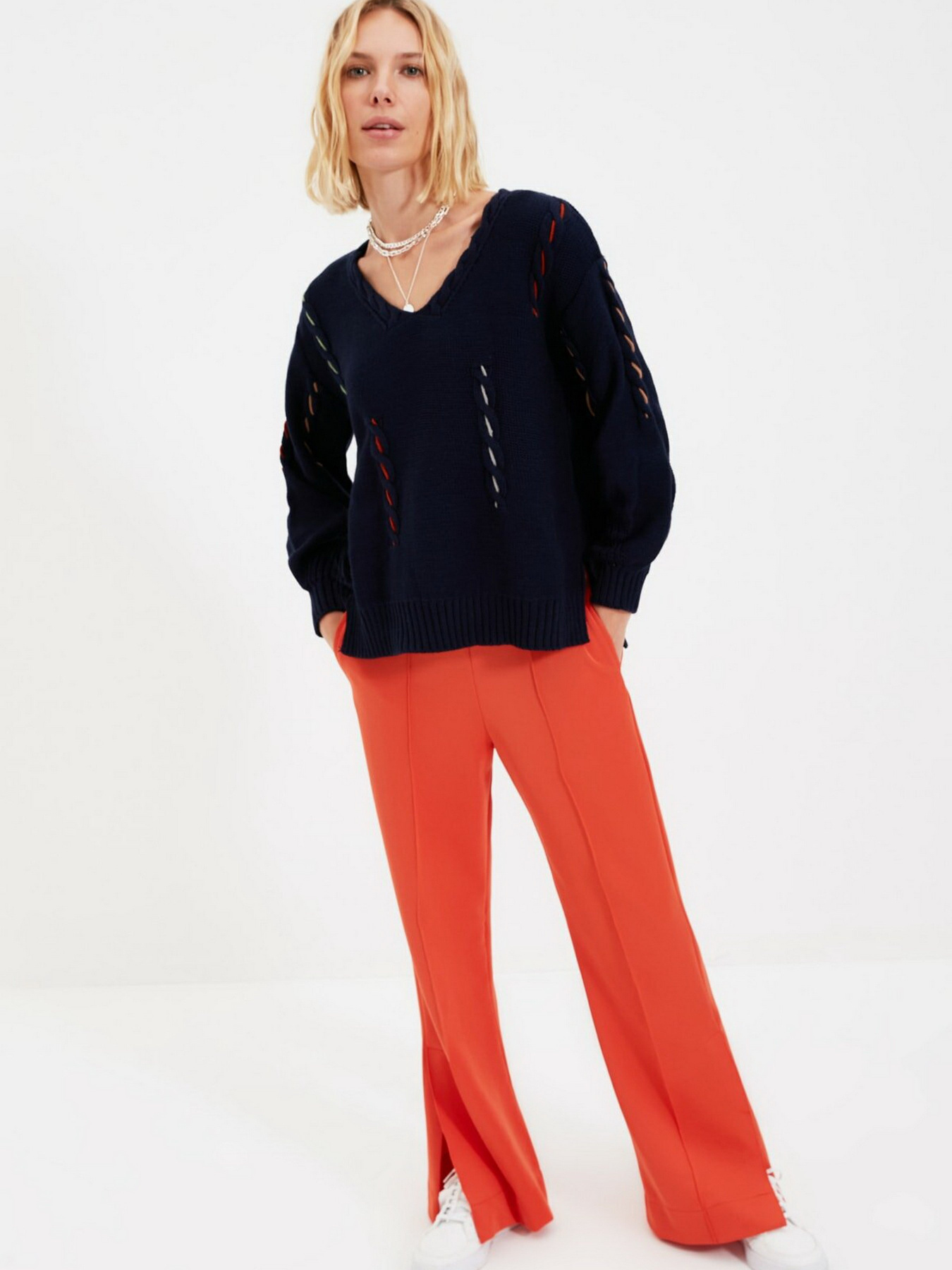 Джемпер Trendyol модель TWOAW22KZ0941/Lacivert Фото