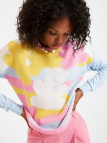 Джемпер Trendyol модель TWOAW22KZ0970/Cok Renkli Фото