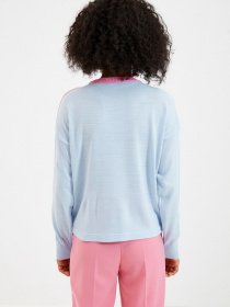 Джемпер Trendyol модель TWOAW22KZ0970/Cok Renkli Джемпер Trendyol модель TWOAW22KZ0970/Cok Renkli Фото