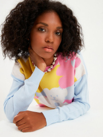 Джемпер Trendyol модель TWOAW22KZ0970/Cok Renkli Джемпер Trendyol модель TWOAW22KZ0970/Cok Renkli Фото