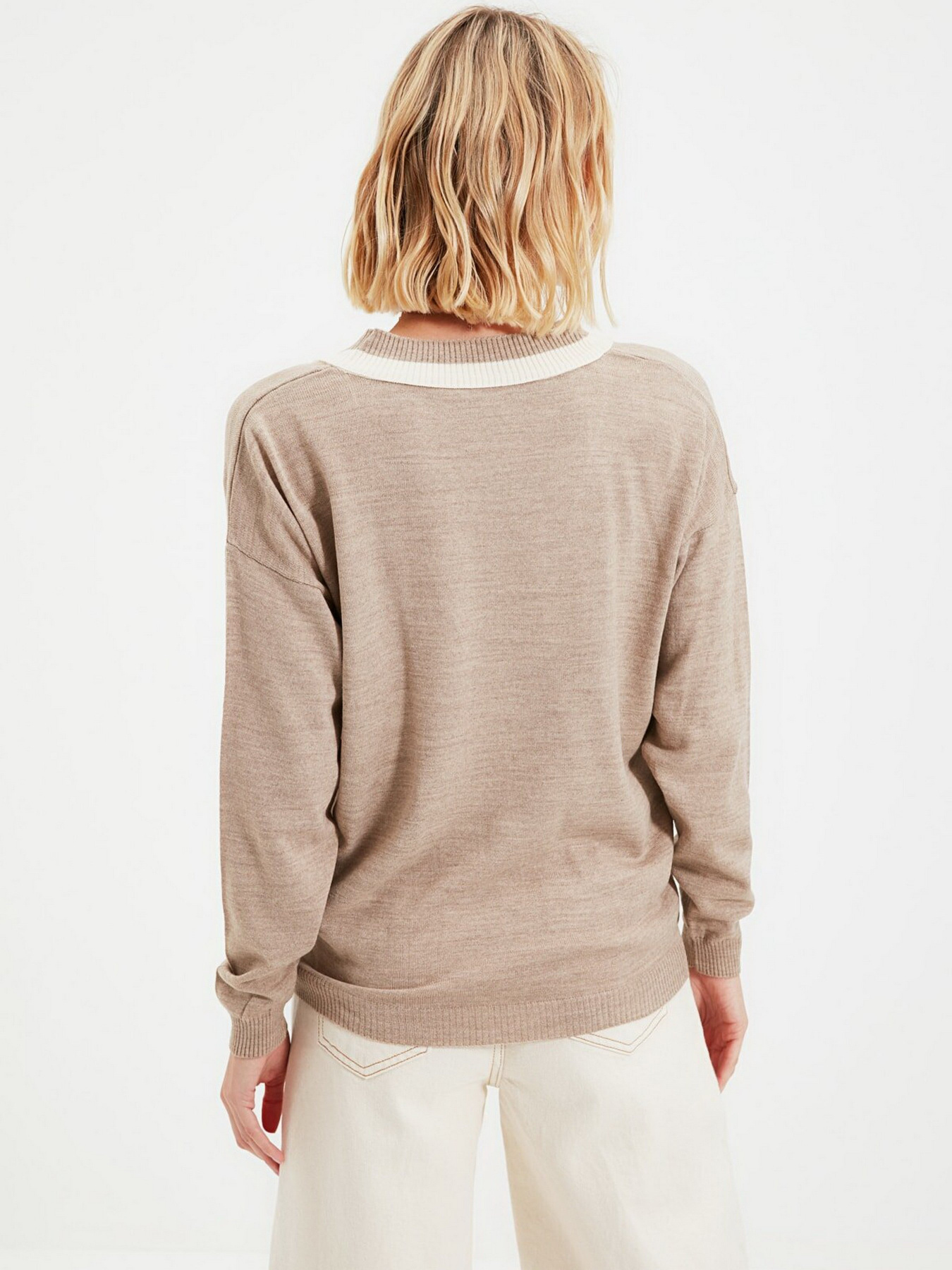 Джемпер Trendyol модель TWOAW22KZ0975/Bej Фото