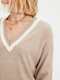 Джемпер Trendyol модель TWOAW22KZ0975/Bej Фото