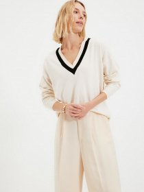 Джемпер Trendyol модель TWOAW22KZ0975/Ekru Фото