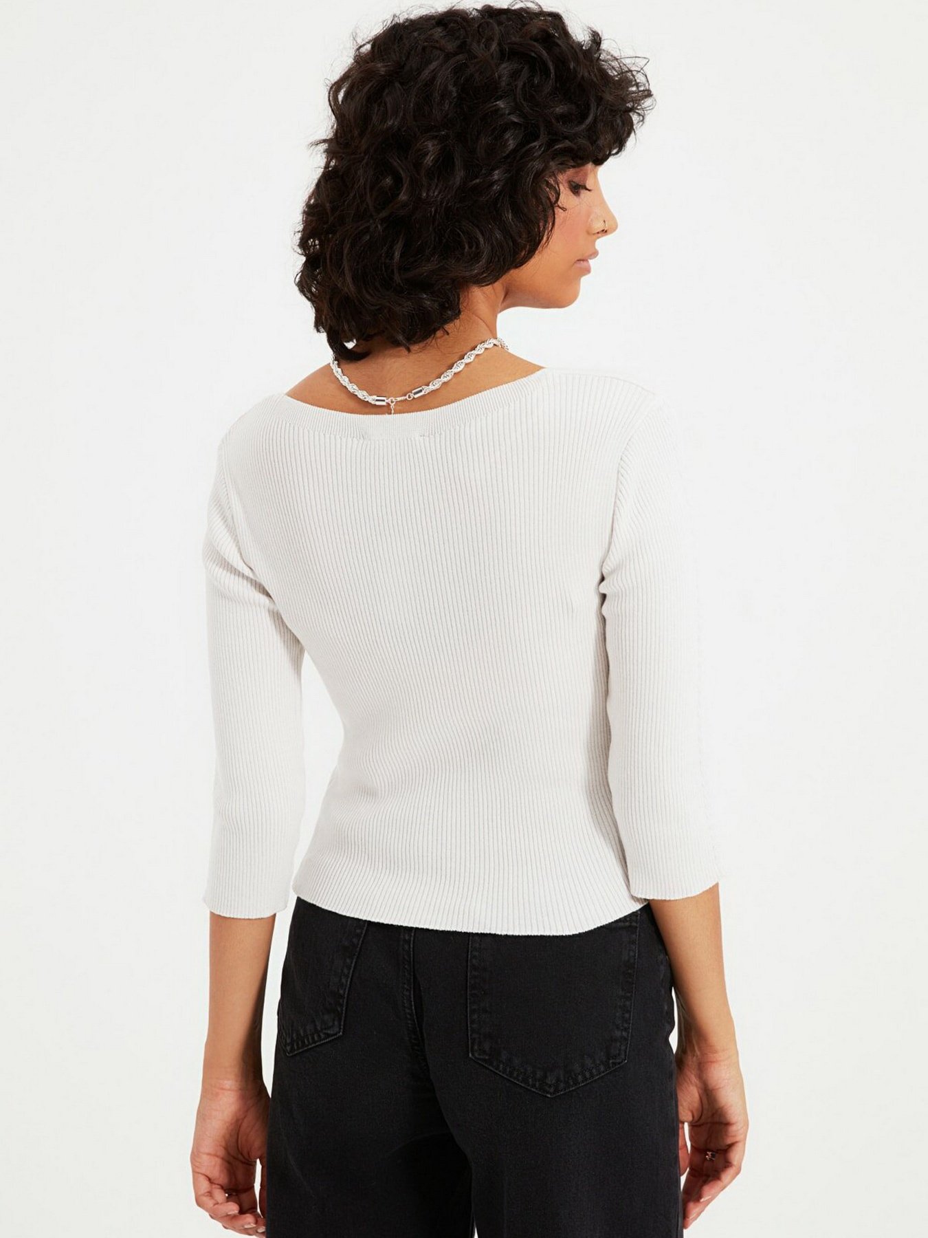 Джемпер Trendyol модель TWOAW22KZ0977/Ekru Фото