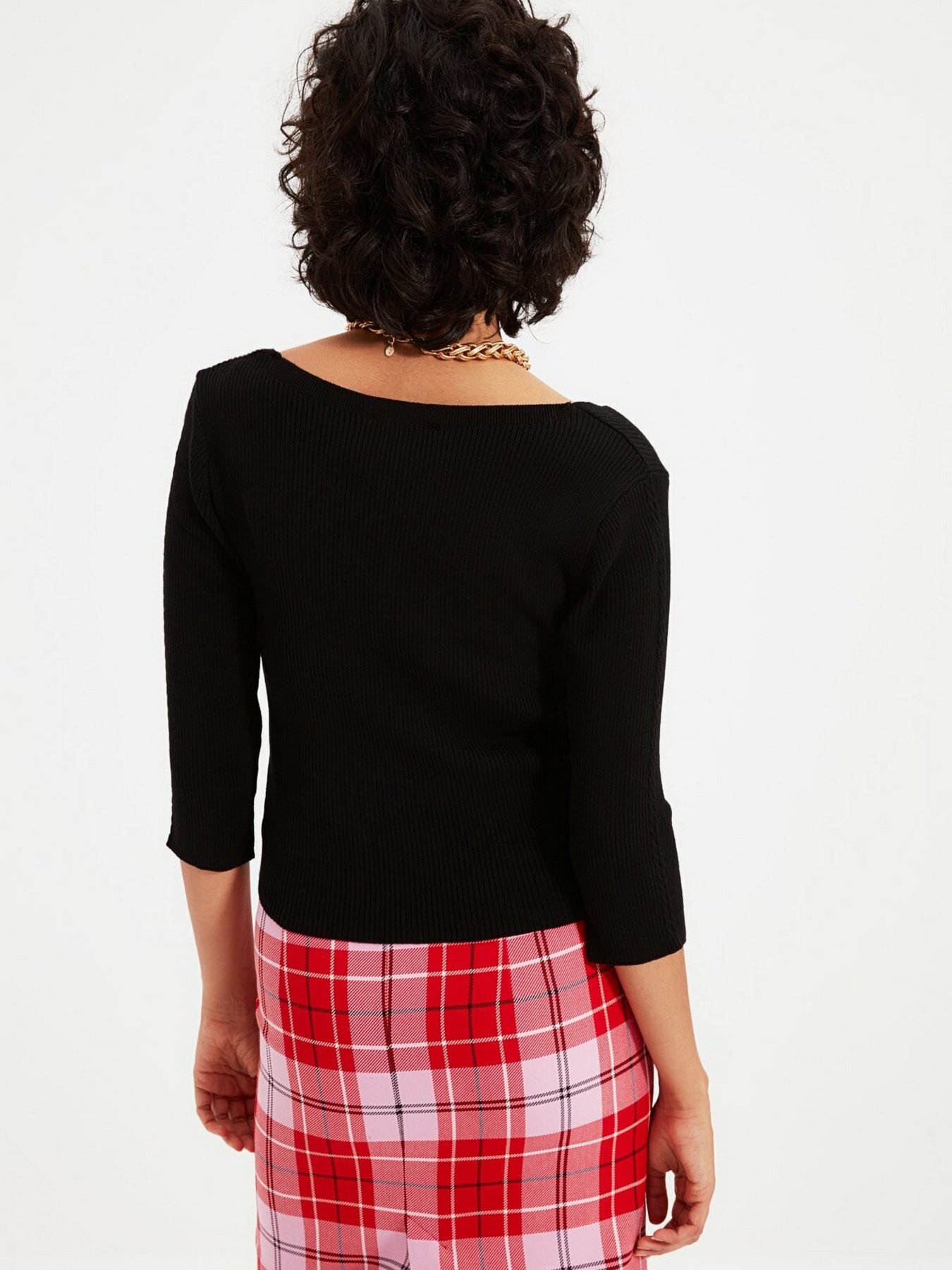 Джемпер Trendyol модель TWOAW22KZ0977/Siyah Фото