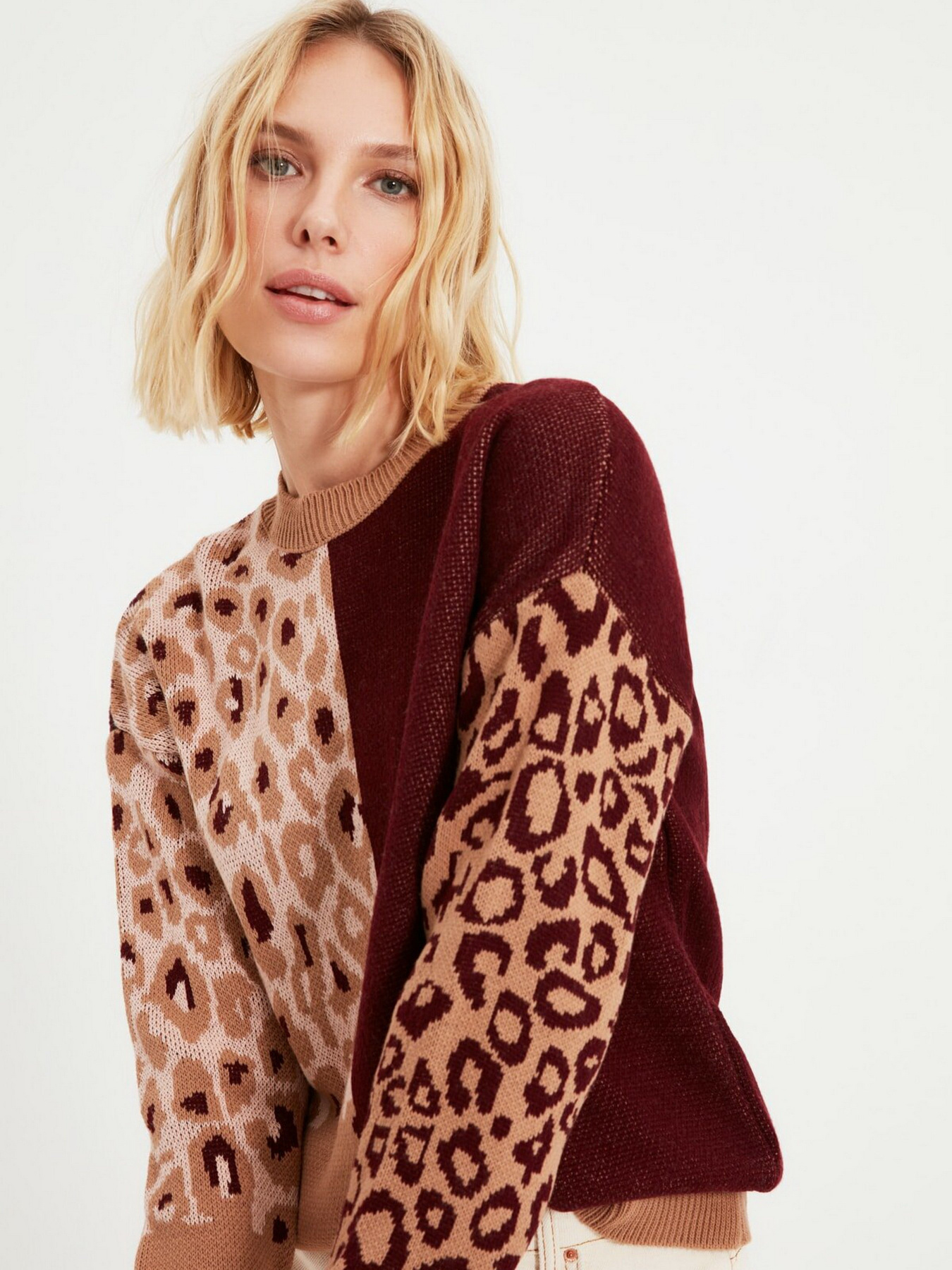 Джемпер Trendyol модель TWOAW22KZ1011/Camel Фото