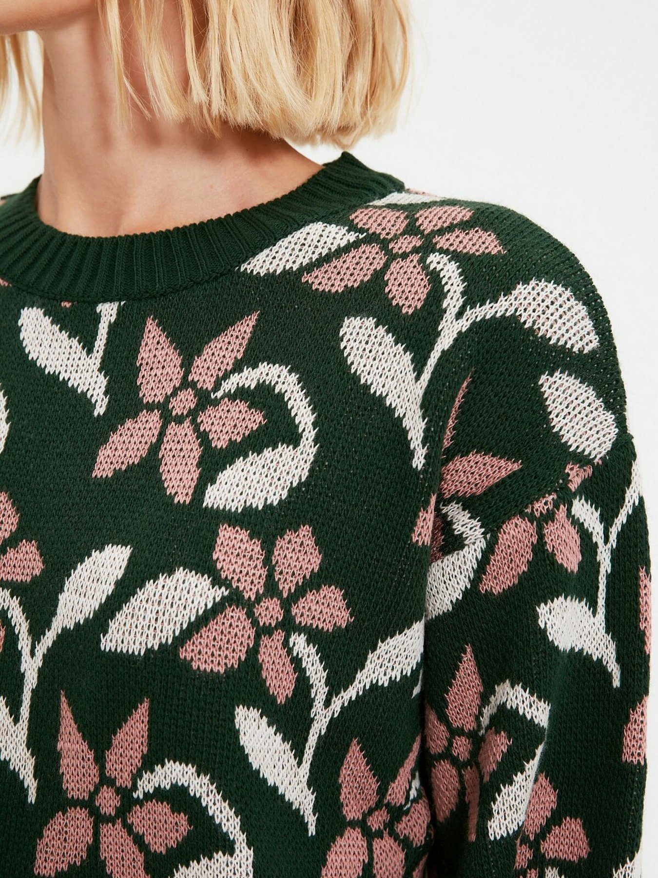 Джемпер Trendyol модель TWOAW22KZ1012/Zumrut Yesili Фото