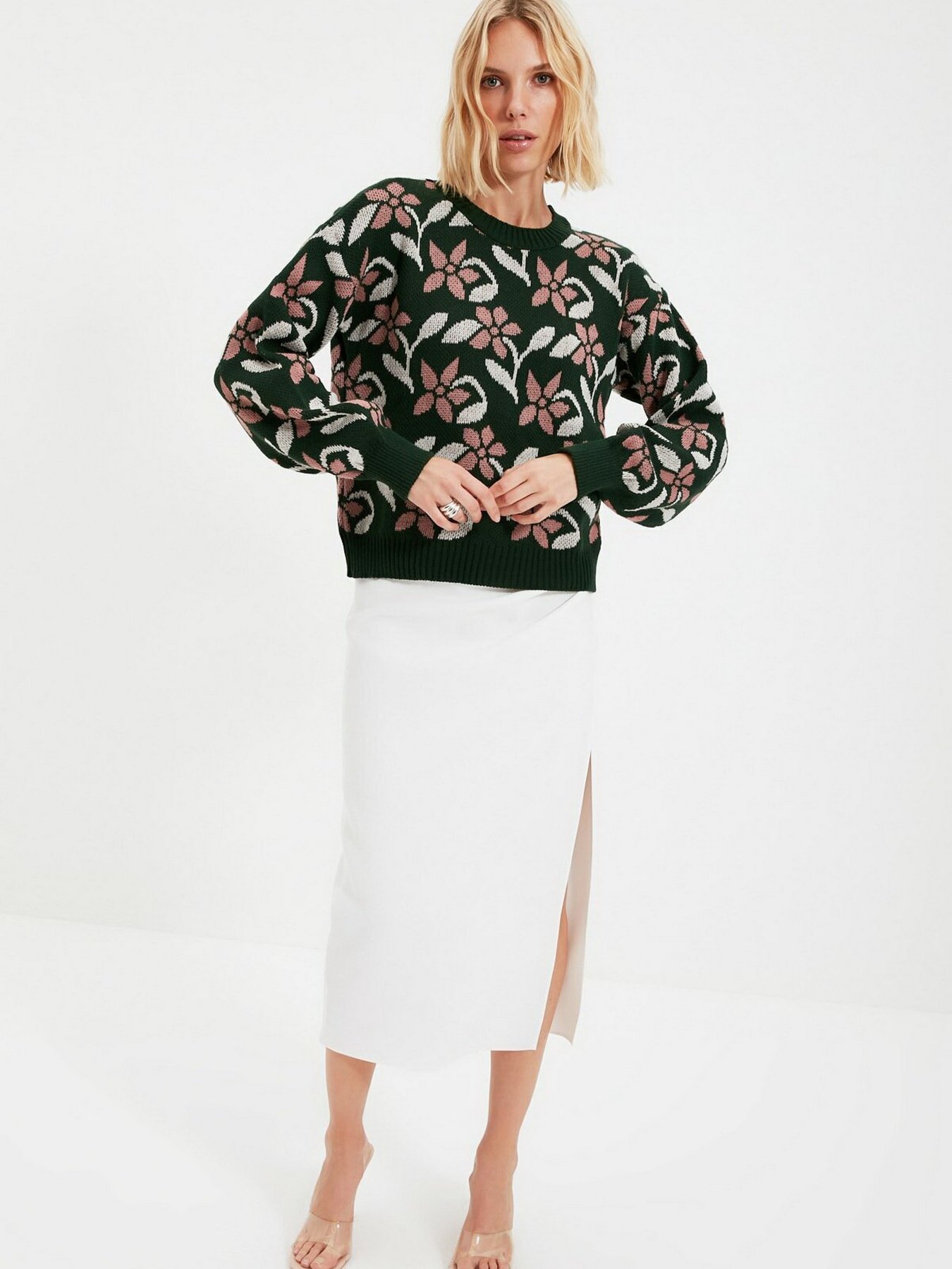 Джемпер Trendyol модель TWOAW22KZ1012/Zumrut Yesili Фото