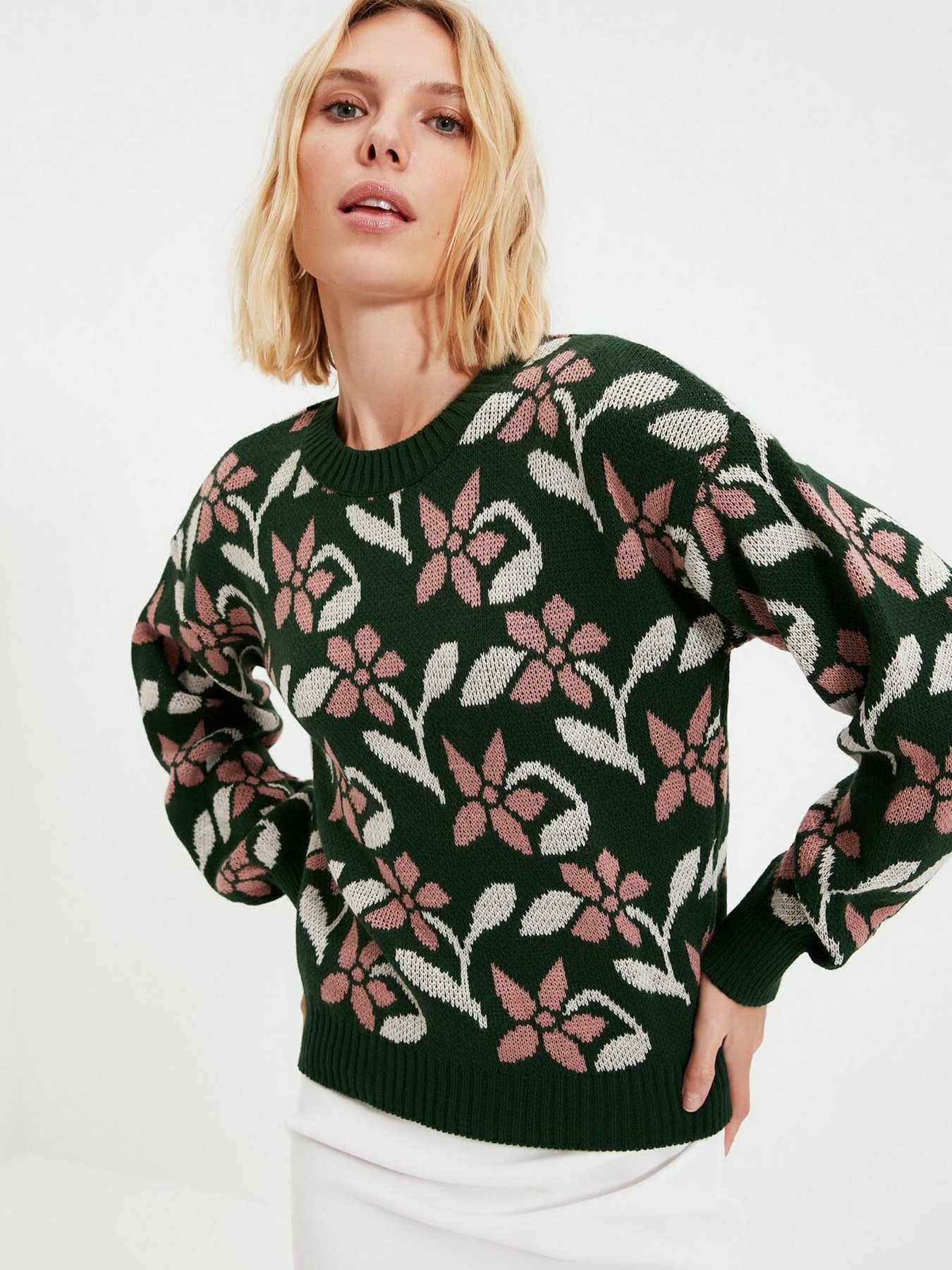 Джемпер Trendyol модель TWOAW22KZ1012/Zumrut Yesili Фото