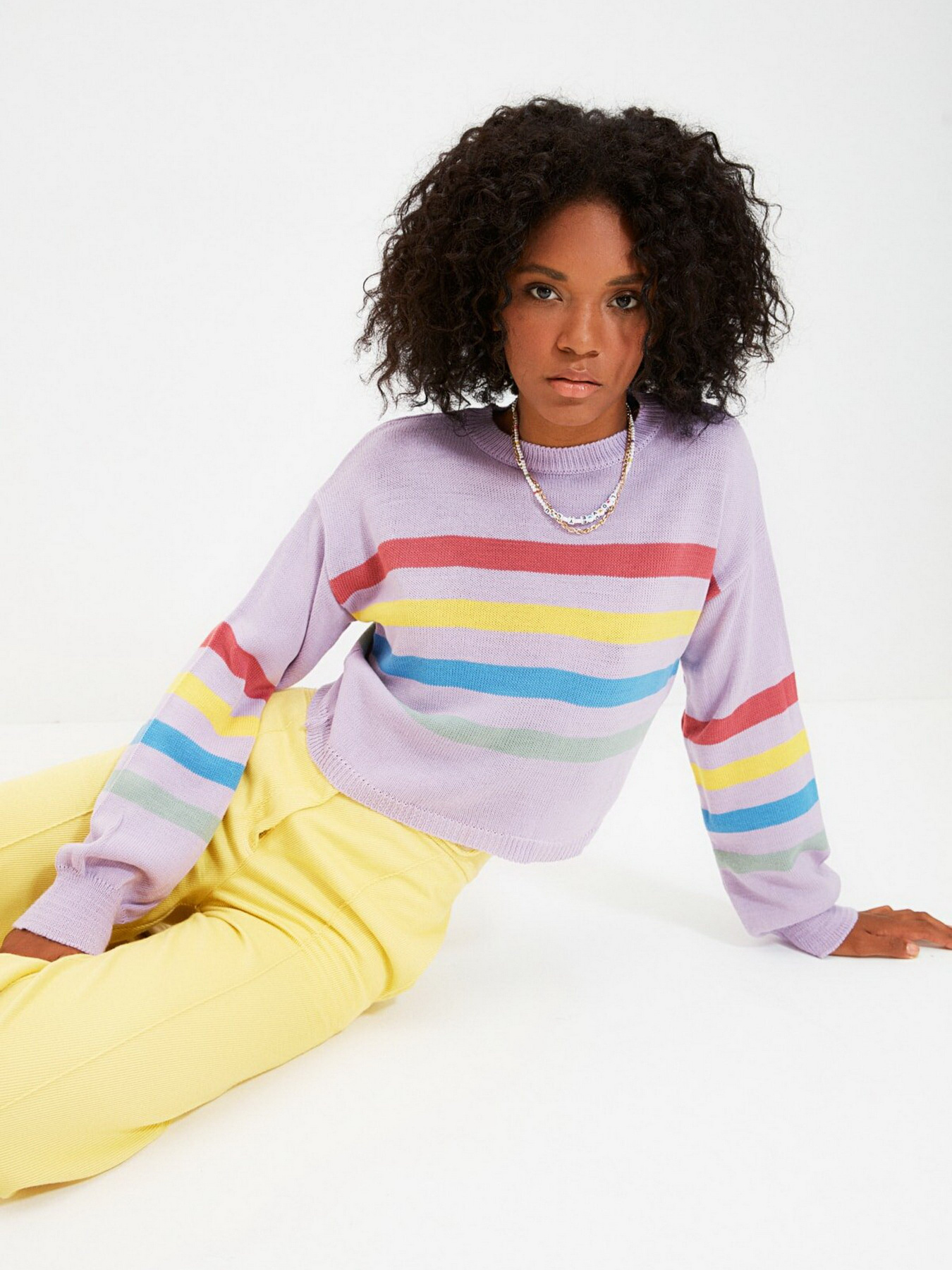 Джемпер Trendyol модель TWOAW22KZ1030/Lila Фото