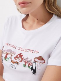 Футболка Trendyol модель TWOSS21TS2907/Beyaz Фото