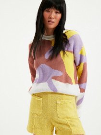 Джемпер Trendyol модель TWOAW22KZ1096/Ekru Джемпер Trendyol модель TWOAW22KZ1096/Ekru Фото