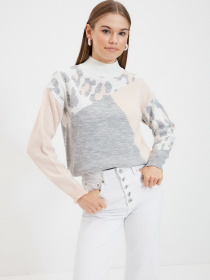 Джемпер Trendyol модель TWOAW22KZ1107/Gri Фото