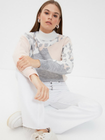 Джемпер Trendyol модель TWOAW22KZ1107/Gri Джемпер Trendyol модель TWOAW22KZ1107/Gri Фото