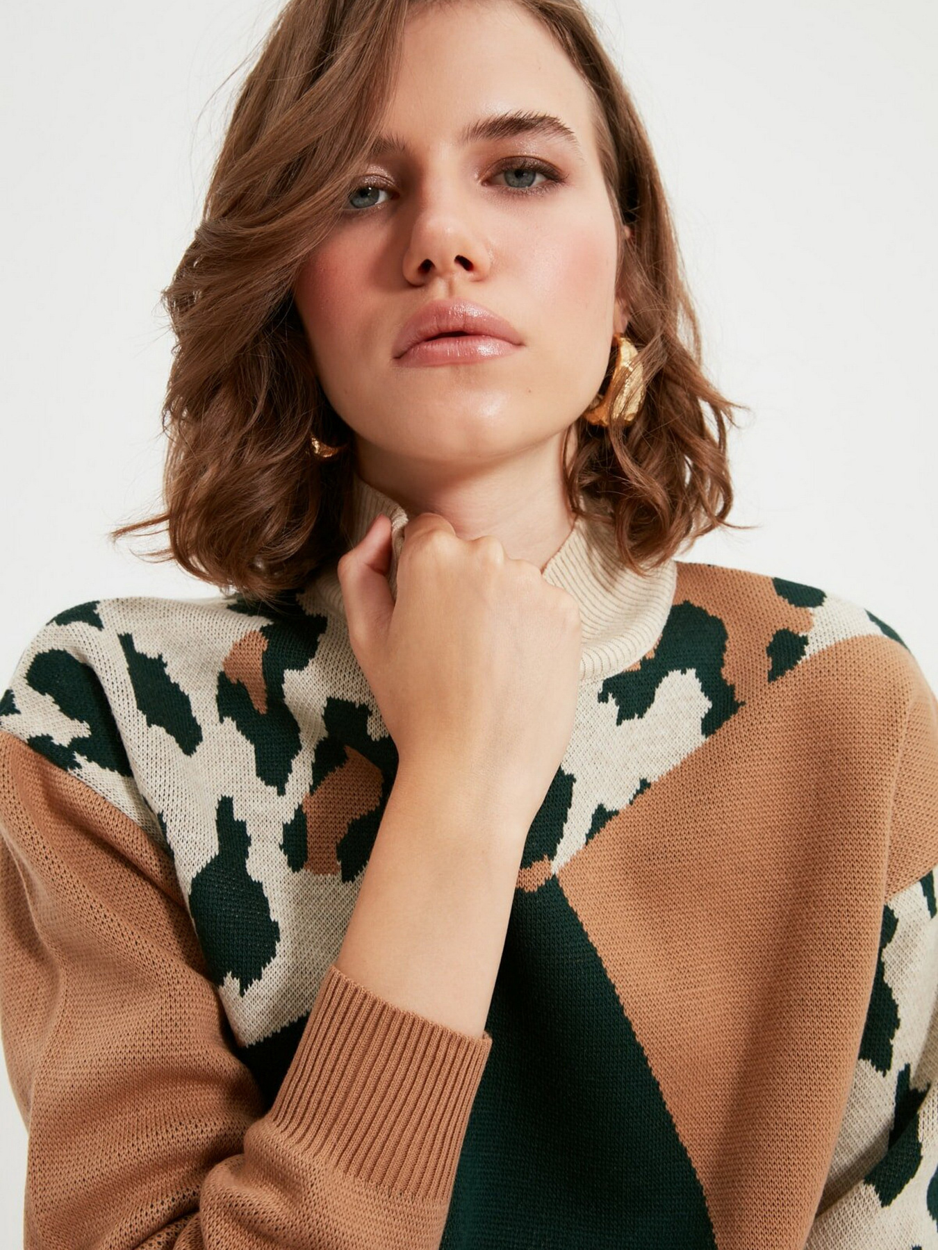 Джемпер Trendyol модель TWOAW22KZ1107/Yesil Фото