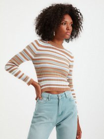 Джемпер Trendyol модель TWOAW22KZ1114/Camel Фото