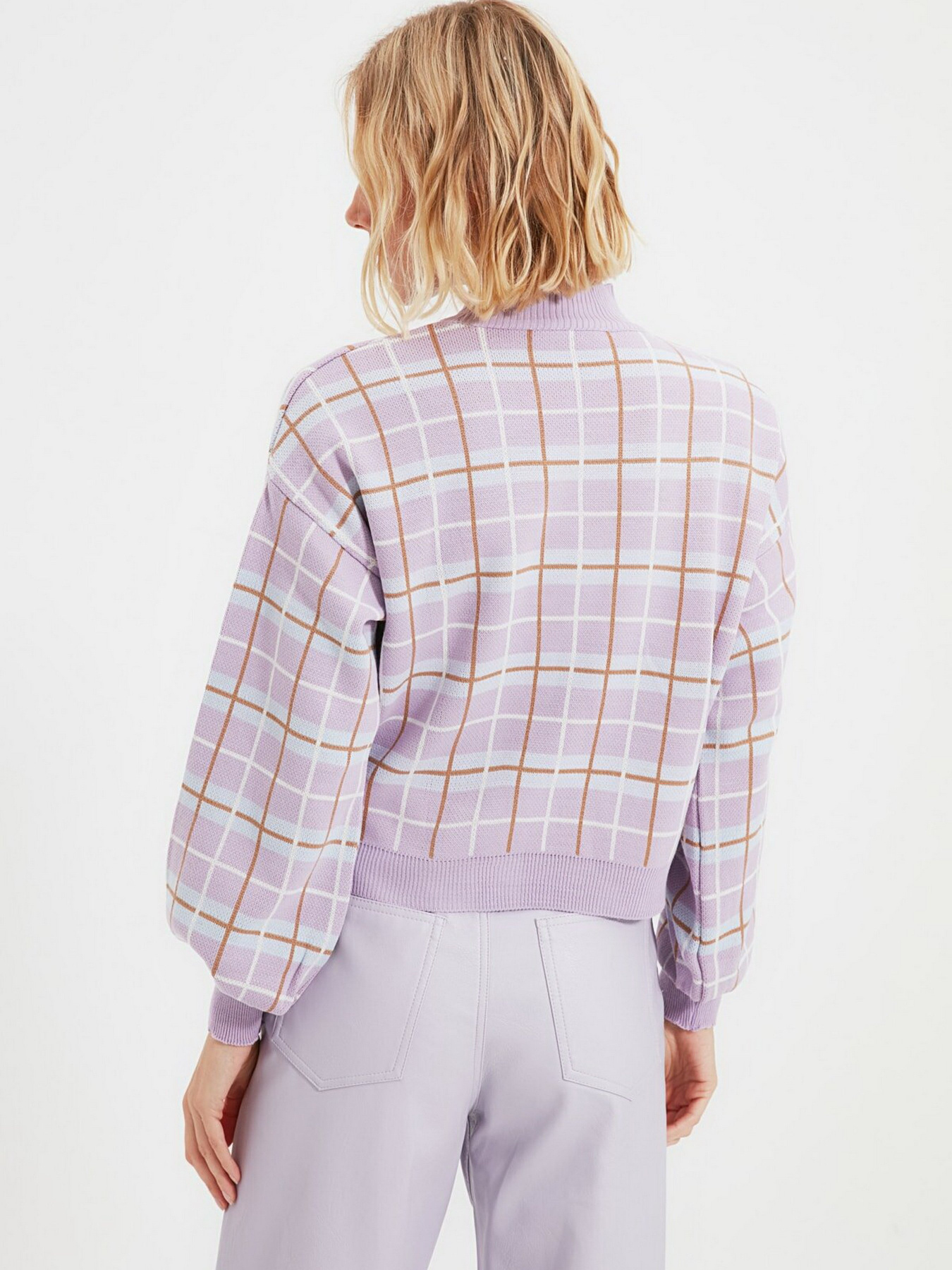 Джемпер Trendyol модель TWOAW22KZ1122/Lila Фото