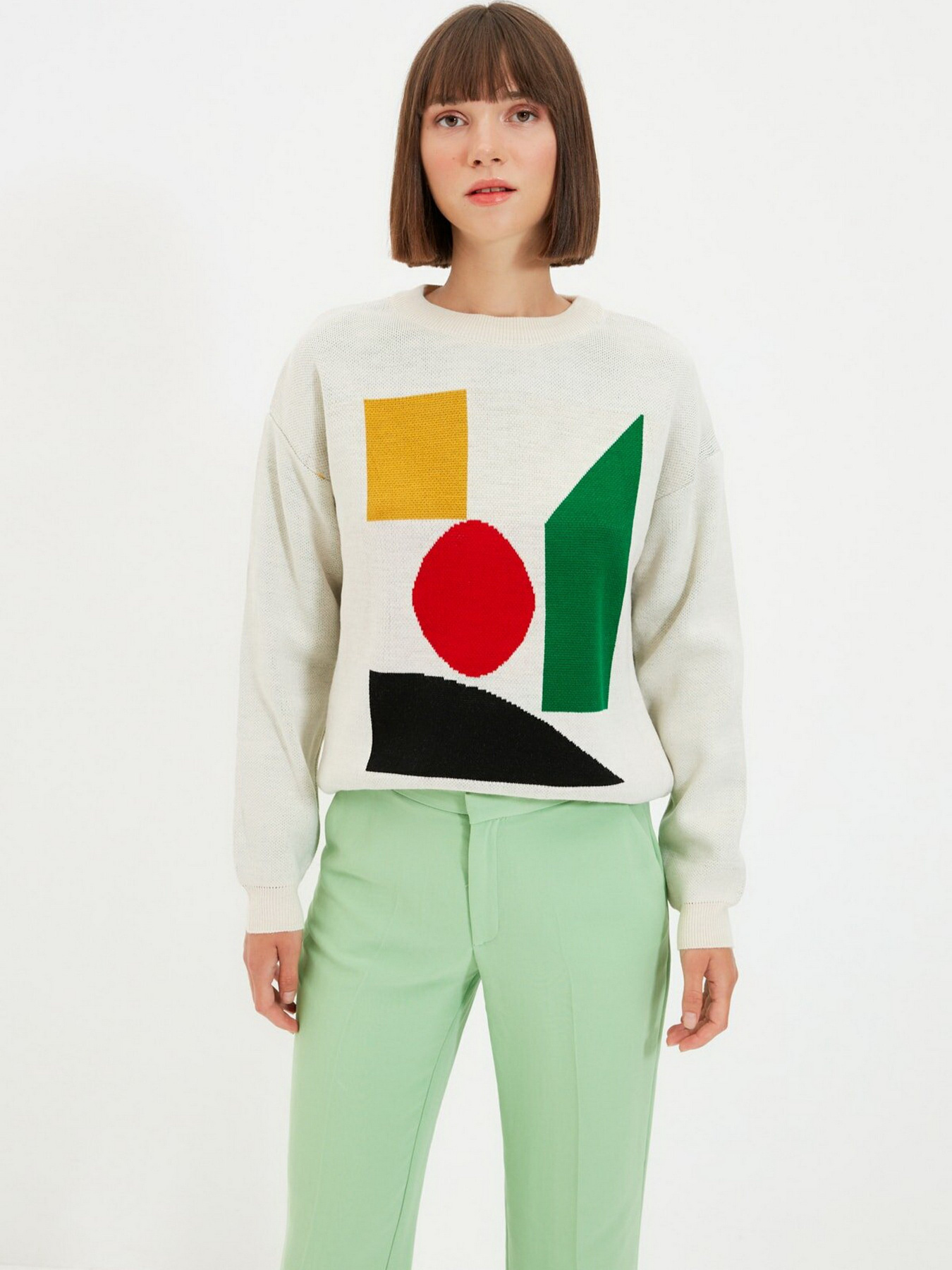 Джемпер Trendyol модель TWOAW22KZ1148/Tas Фото