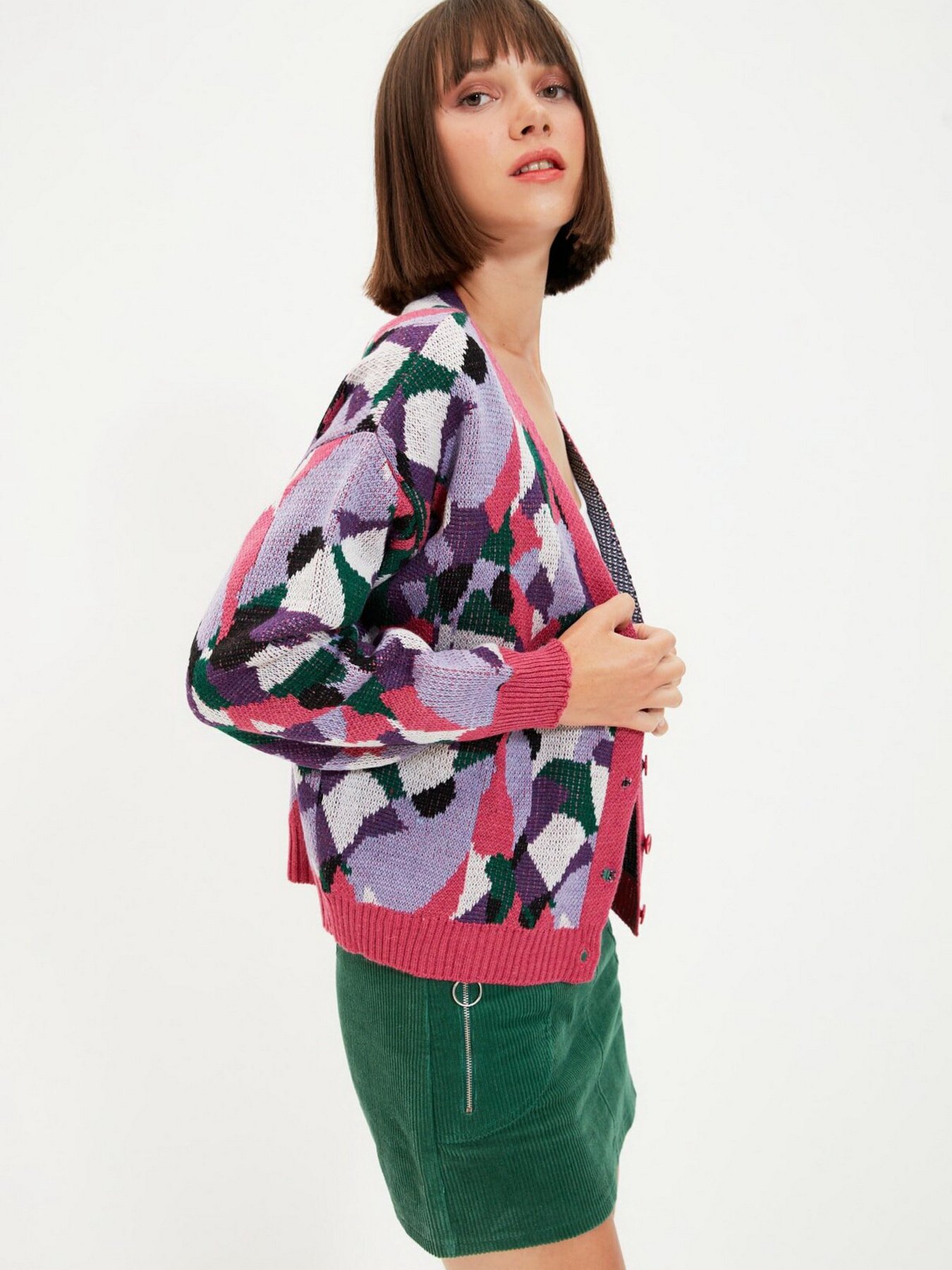 Кардиган Trendyol модель TWOAW22KZ1163/Pembe Фото