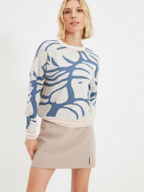 Джемпер Trendyol модель TWOAW22KZ1212/Tas Джемпер Trendyol модель TWOAW22KZ1212/Tas Фото