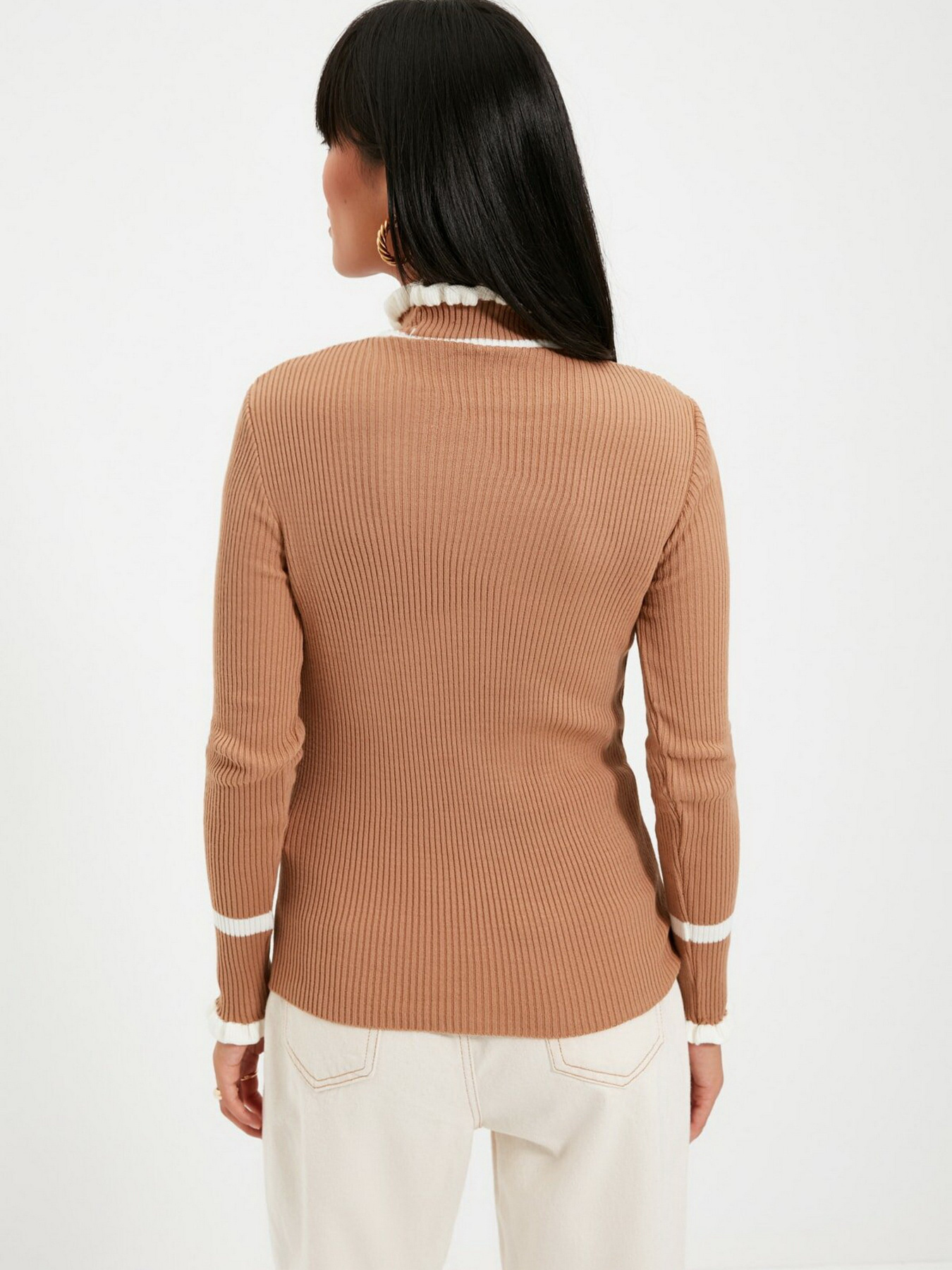 Джемпер Trendyol модель TWOAW22KZ1250/Camel Фото