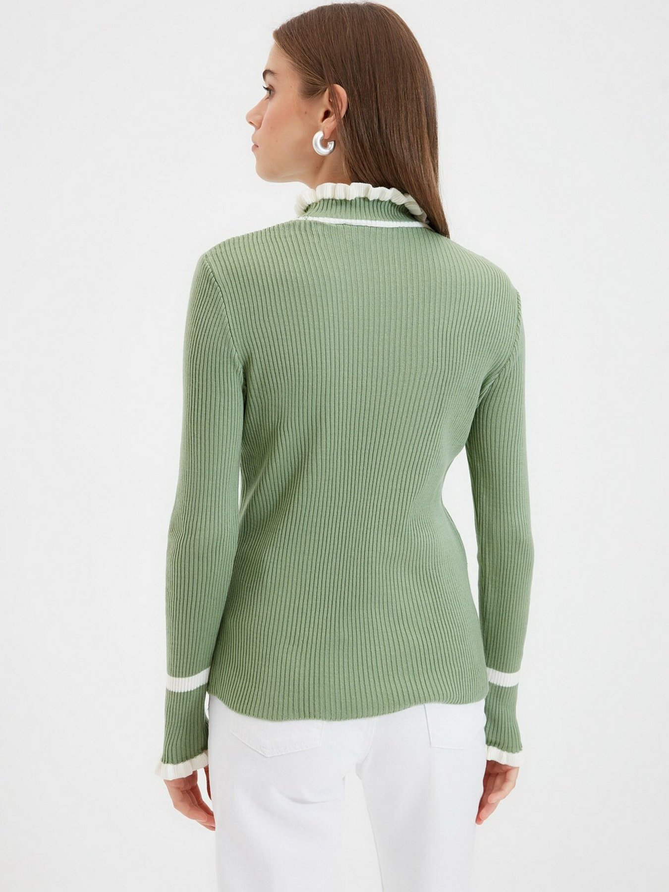 Джемпер Trendyol модель TWOAW22KZ1250/Mint Фото