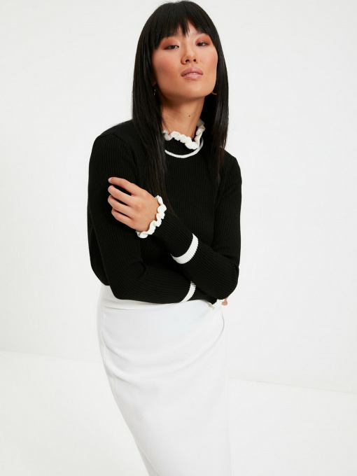 Джемпер Trendyol модель TWOAW22KZ1250/Siyah Фото