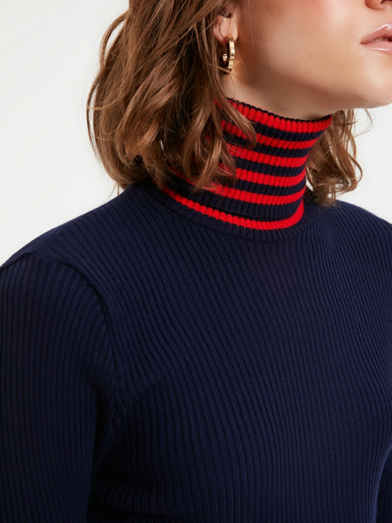 Водолазка Trendyol модель TWOAW22KZ1251/Lacivert Фото